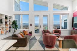 Asheville Hilltop with Blue Ridge Views | Hot Tub, Game Room + Fire Pit | 3BR, Sleeps 8 - Image 4