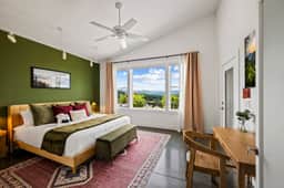 Asheville Hilltop with Blue Ridge Views | Hot Tub, Game Room + Fire Pit | 3BR, Sleeps 8 - Image 5