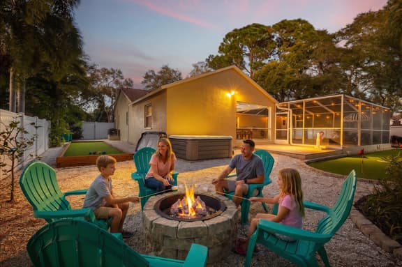 Walk to Beach · Hot Tub, Game Room, Fire Pit - Image 1